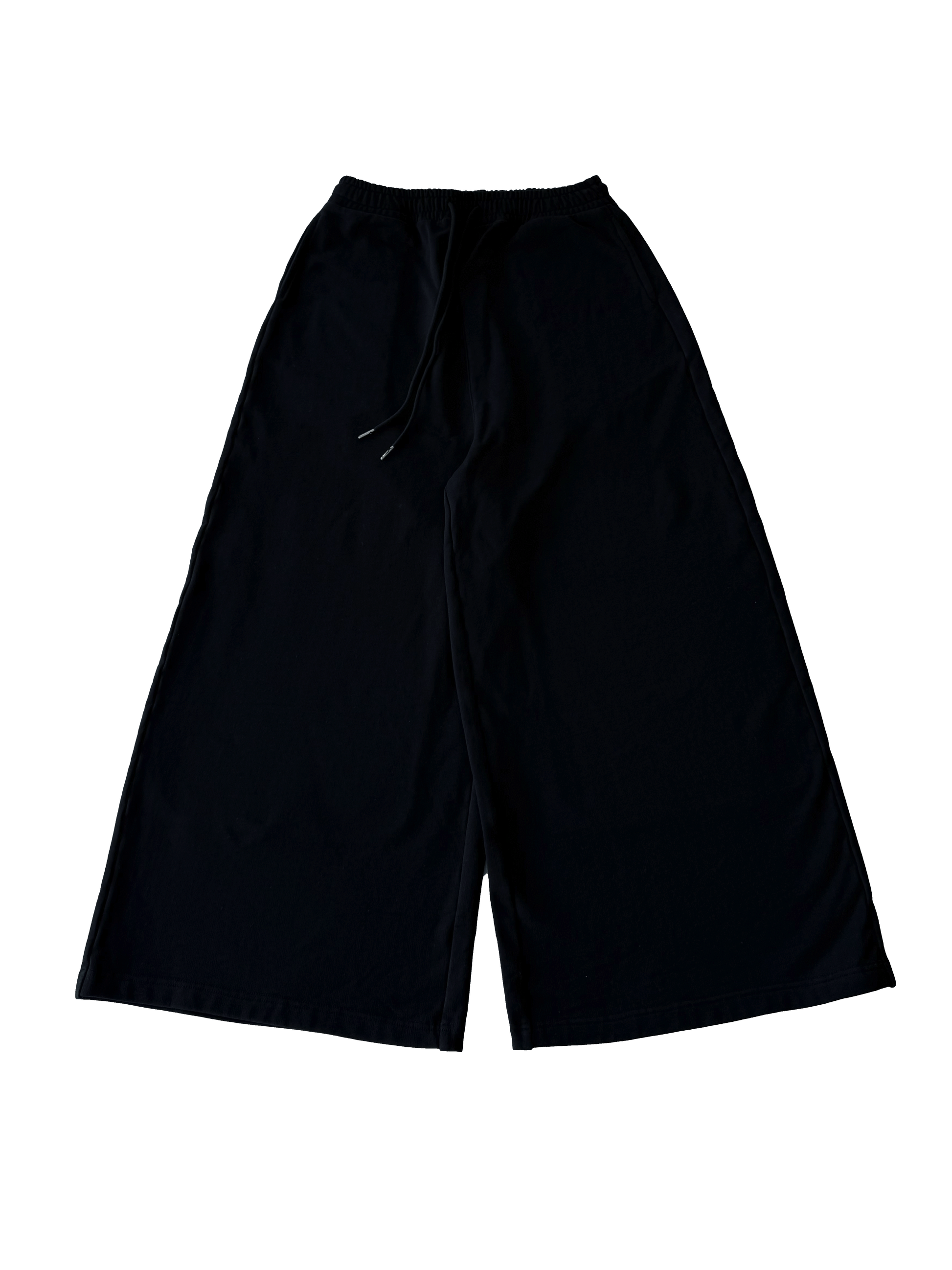 BIG POCKET SWEATPANTS - BLACK