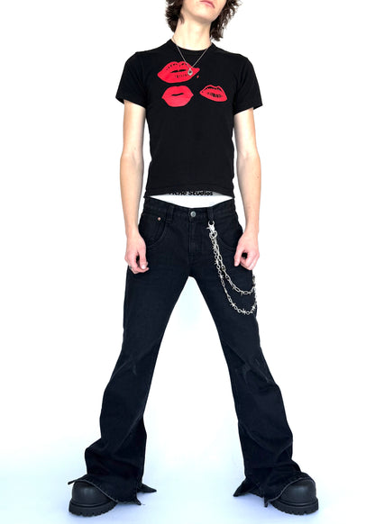 PITCH BLACK METAL FLARES