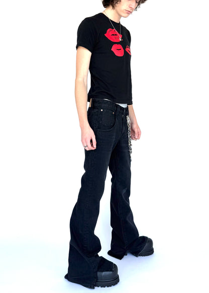 PITCH BLACK METAL FLARES
