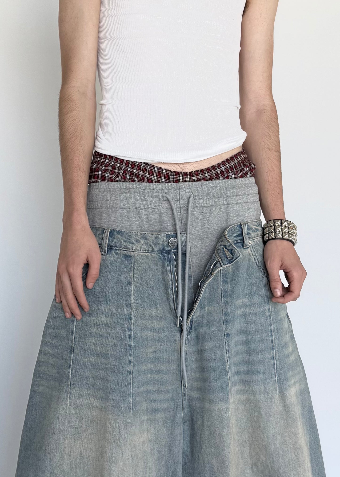 DOUBLE WAISTED BAGGIEST