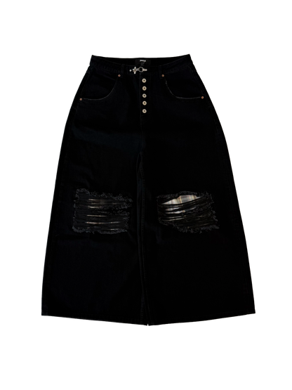 DISTRESSED "CLASP" JEANS